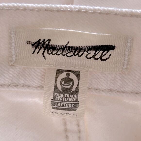 Madewell NWT Petite Low-Slung Straight Jeans Size 27P in Vintage Canvas - Picture 10 of 11